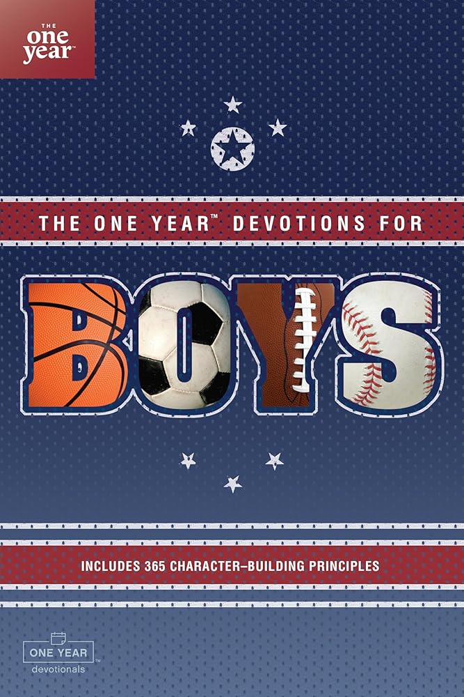 The One Year Book of Devotions for Boys cover image