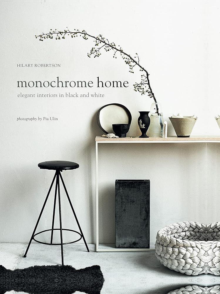 Monochrome Home: Elegant Interiors in Black and White cover image