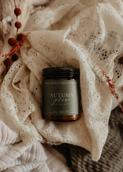 Autumn Prose Candle