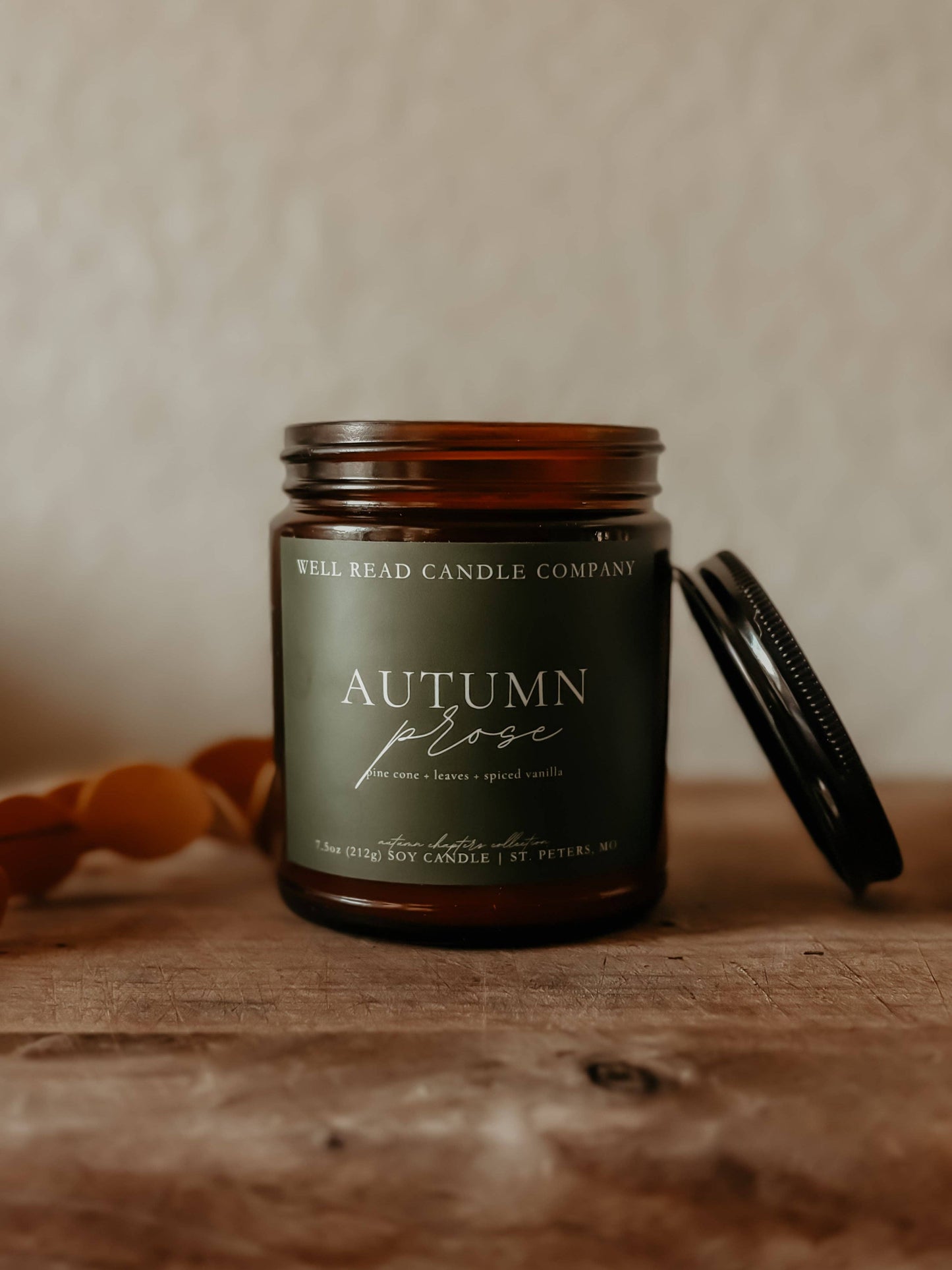 Autumn Prose Candle