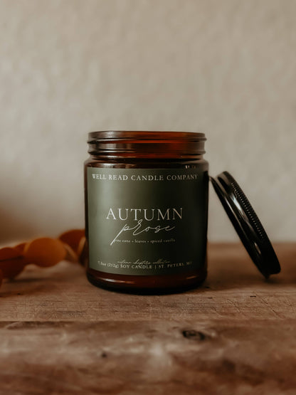 Autumn Prose Candle