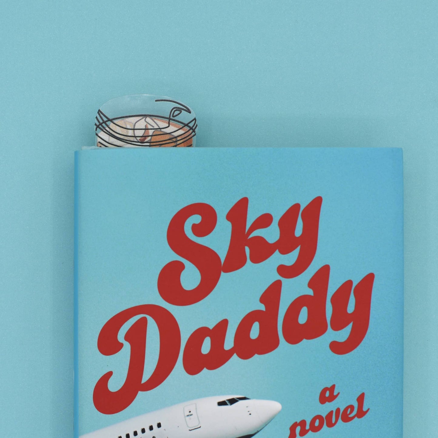 Iced Coffee Die Cut Bookmark