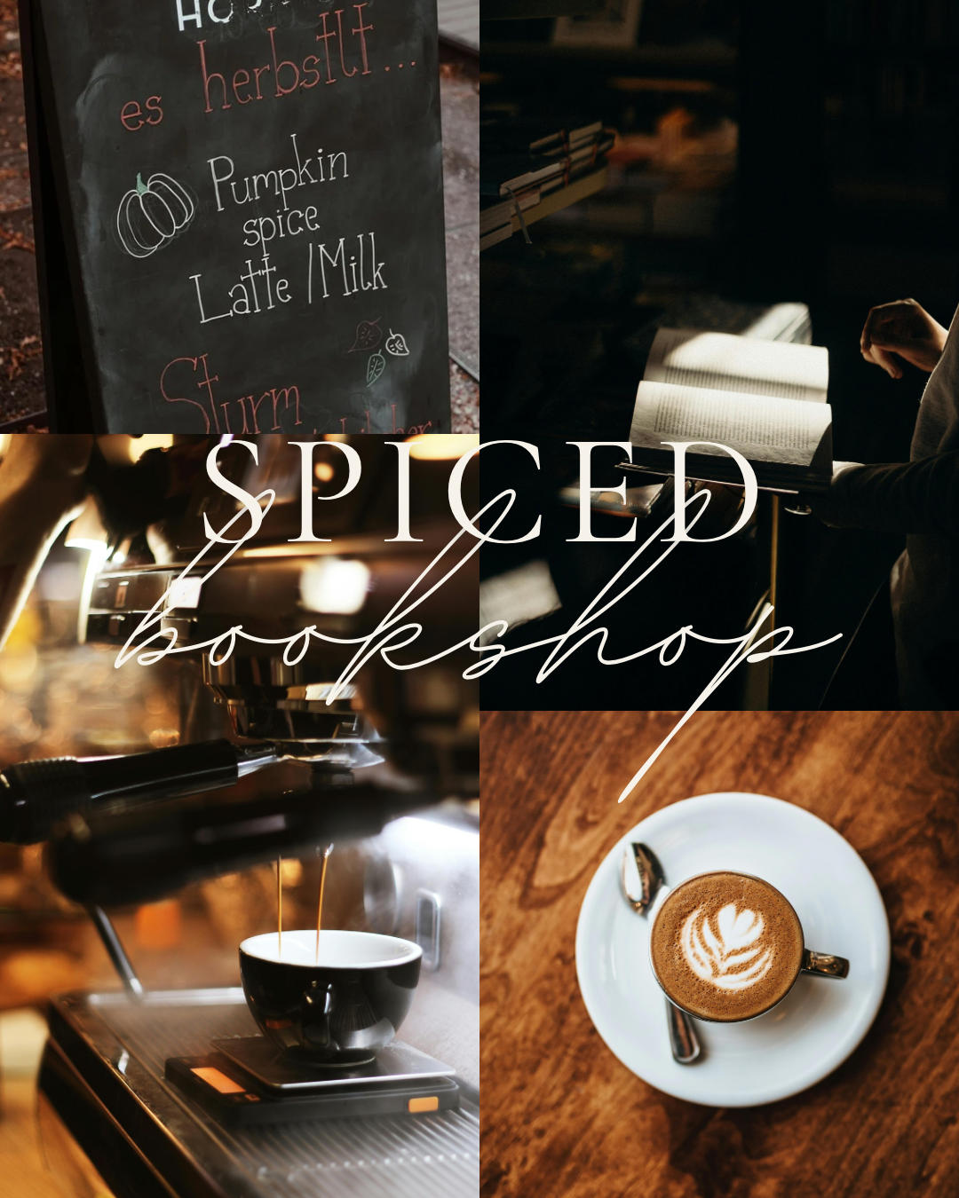Spiced Bookshop Candle