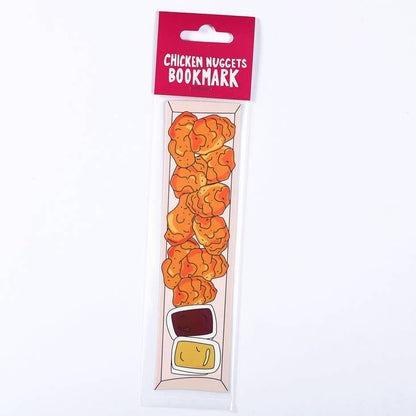 Chicken Nuggets Bookmark (it's die cut!)