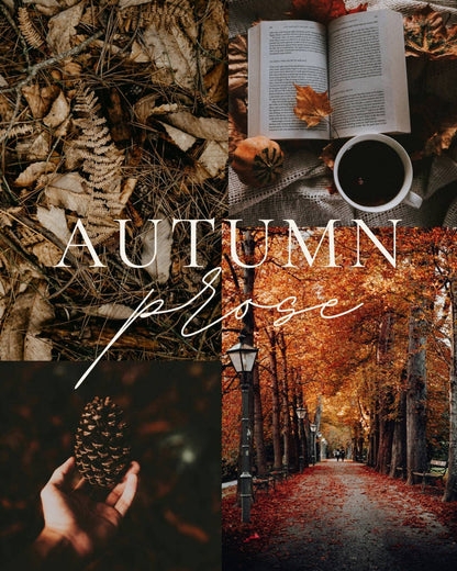 Autumn Prose Candle