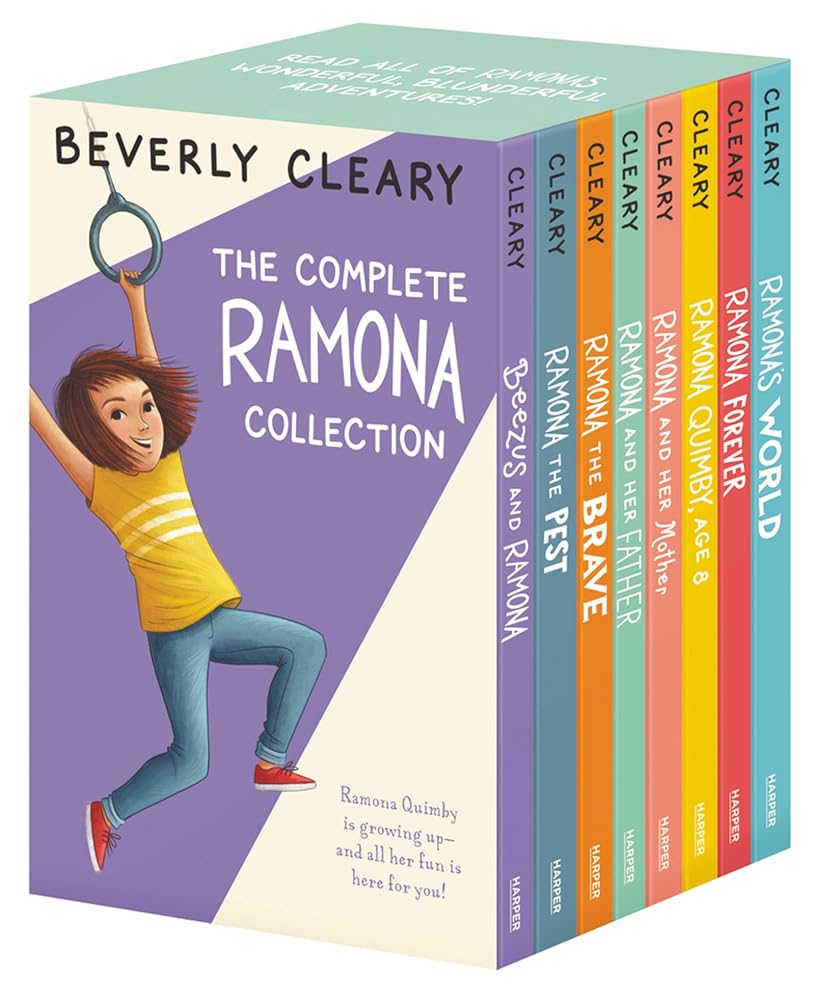 The Complete 8-Book Ramona Collection: Beezus and Ramona, Ramona and Her Father, Ramona and Her Mother, Ramona Quimby, Age 8, Ramona Forever, Ramona the Brave, Ramona the Pest, Ramona's World cover image