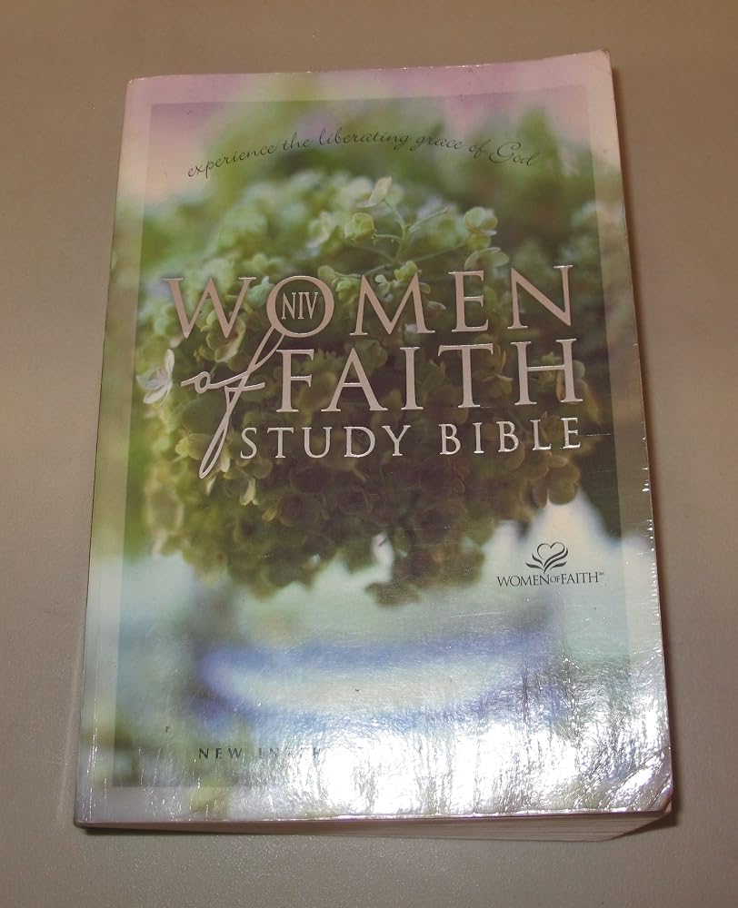 NIV Women of Faith Study Bible cover image