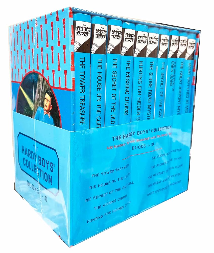 Hardy Boys Books 1-10 The Hardy Boys Mystery Collection Box Set cover image