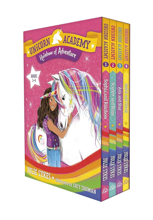Unicorn Academy: Rainbow of Adventure Boxed Set (Books 1-4) cover image