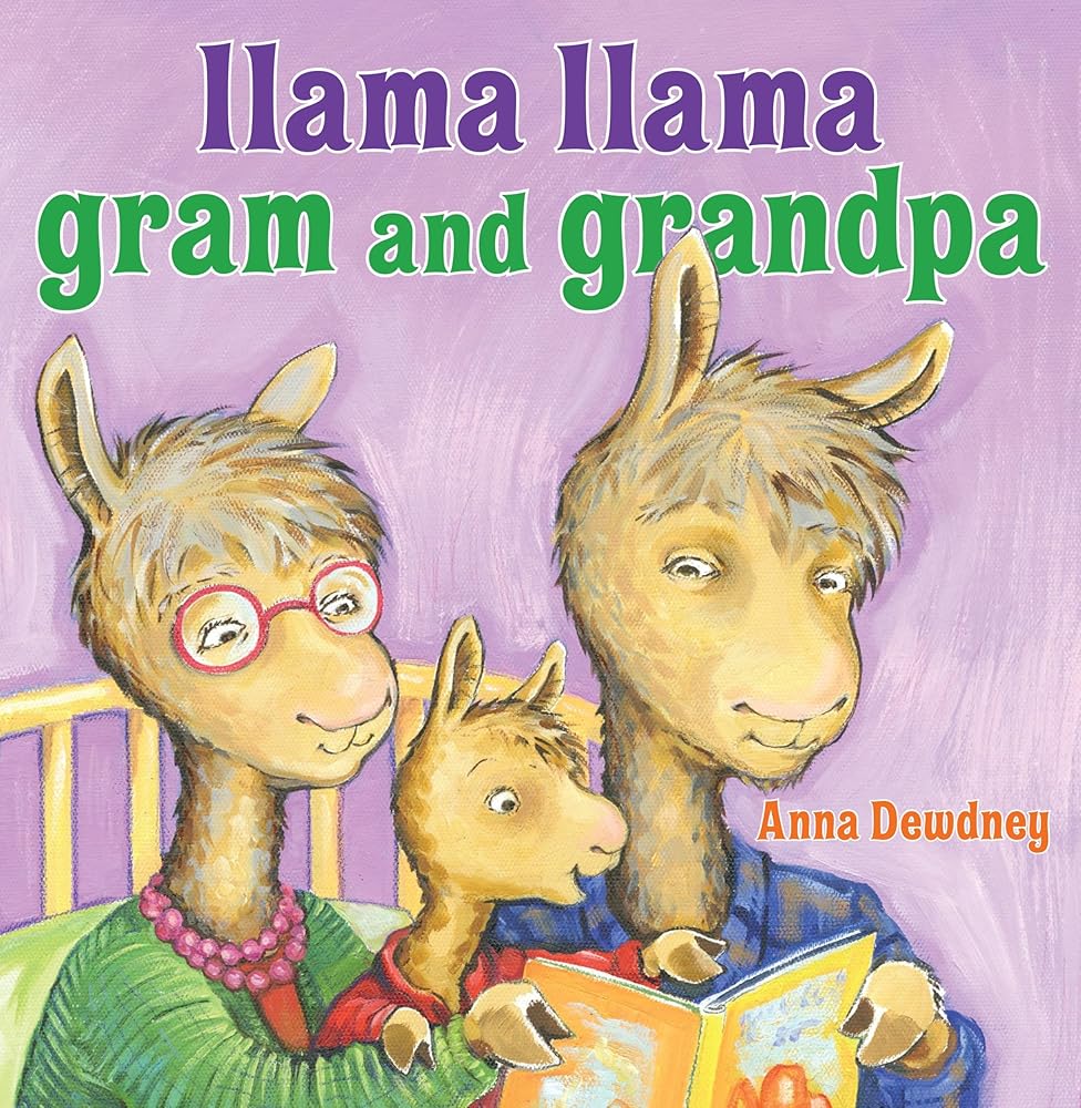 Llama Llama Gram and Grandpa cover image