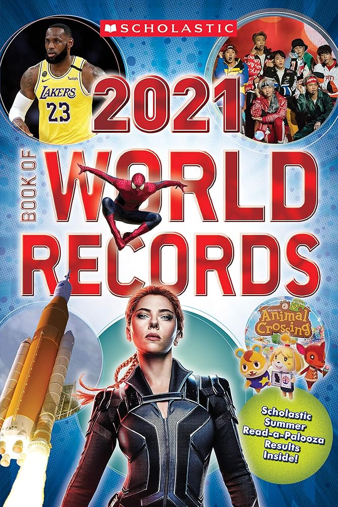 Scholastic Book of World Records 2021 cover image