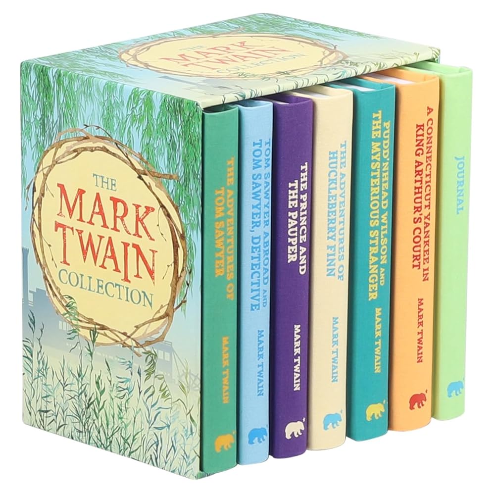 The Mark Twain Collection: Complete 6 Book Box Set with Journal cover image
