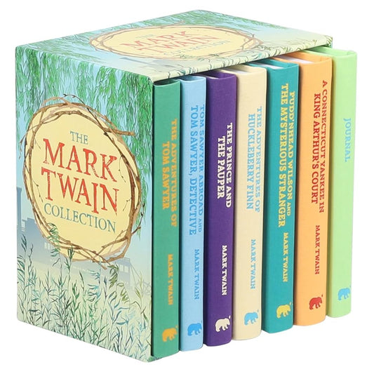 The Mark Twain Collection: Complete 6 Book Box Set with Journal cover image