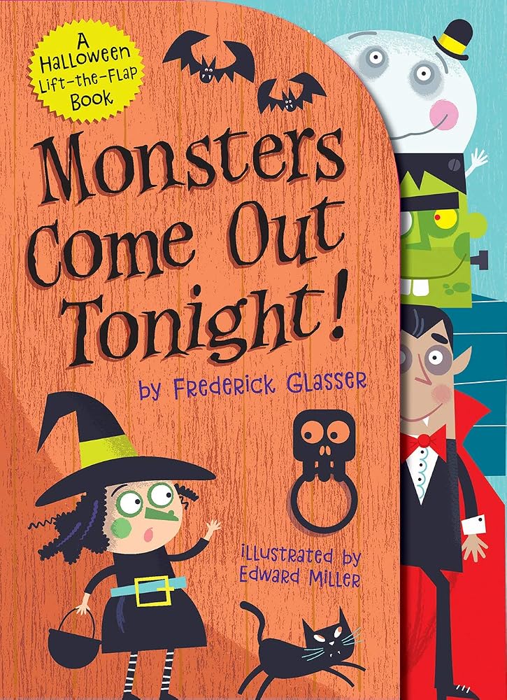 Monsters Come Out Tonight!: A Halloween Lift-the-Flap Book (Festive Flaps) cover image