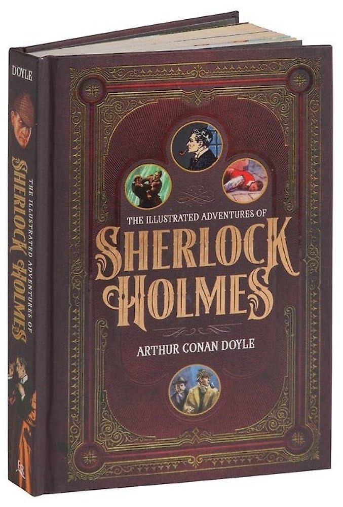 The Illustrated Adventures of Sherlock Holmes cover image