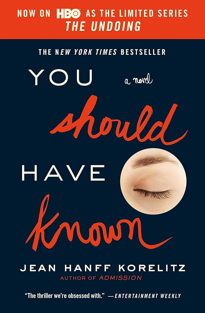 You Should Have Known: Now on HBO as the Limited Series The Undoing cover image