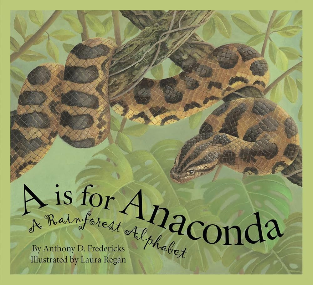 A is For Anaconda: A Rainforest Alphabet (Science Alphabet) cover image