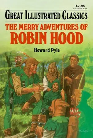 The Merry Adventures of Robin Hood by Howard Pyle (2008) Paperback cover image