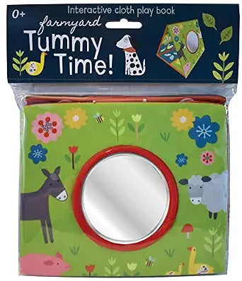 Tummy Time Farmyard : Interactive cloth Play book cover image