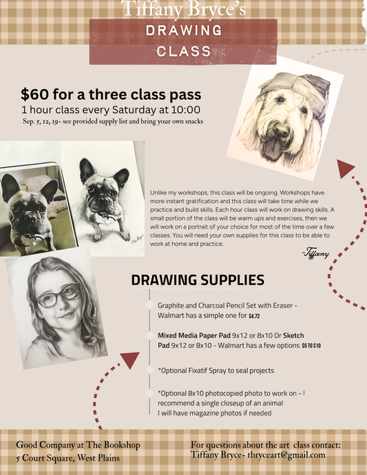 [EVENT] Drawing Class w/ Tiffany