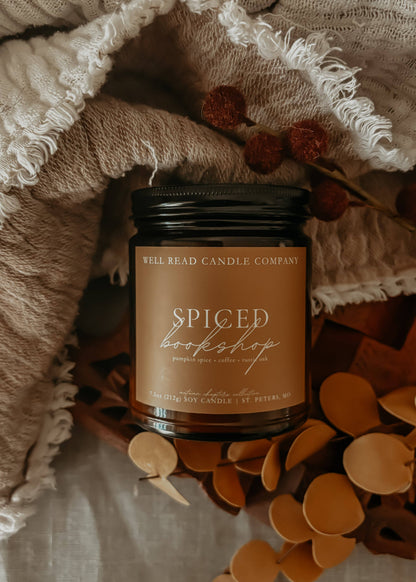 Spiced Bookshop Candle