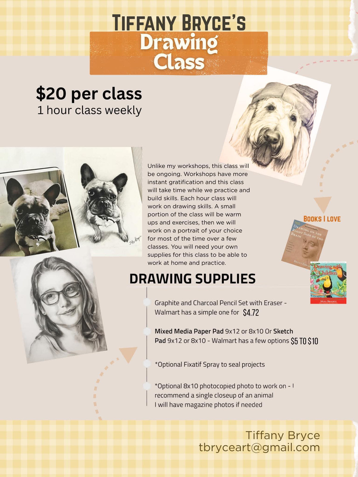 Drawing Class w/Tiffany