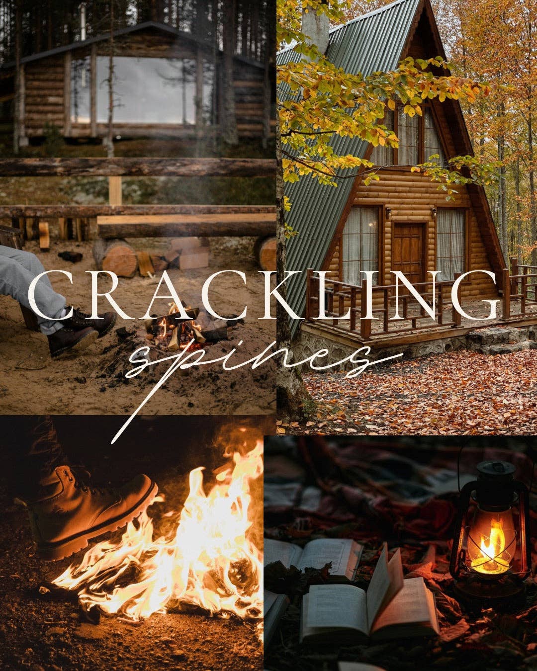 Crackling Spines Candle